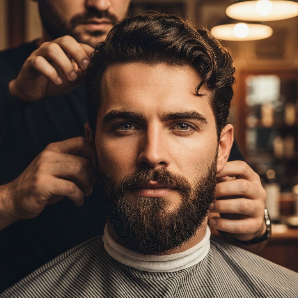 Barba modelada